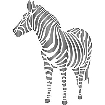 Zebra trafaret game